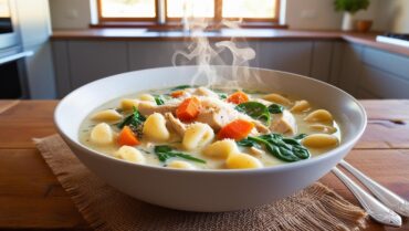 chicken gnocci soup feature image